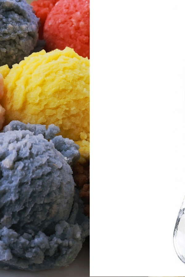 Dondurma Kaşığı - Şeffaf Mika Uçlu