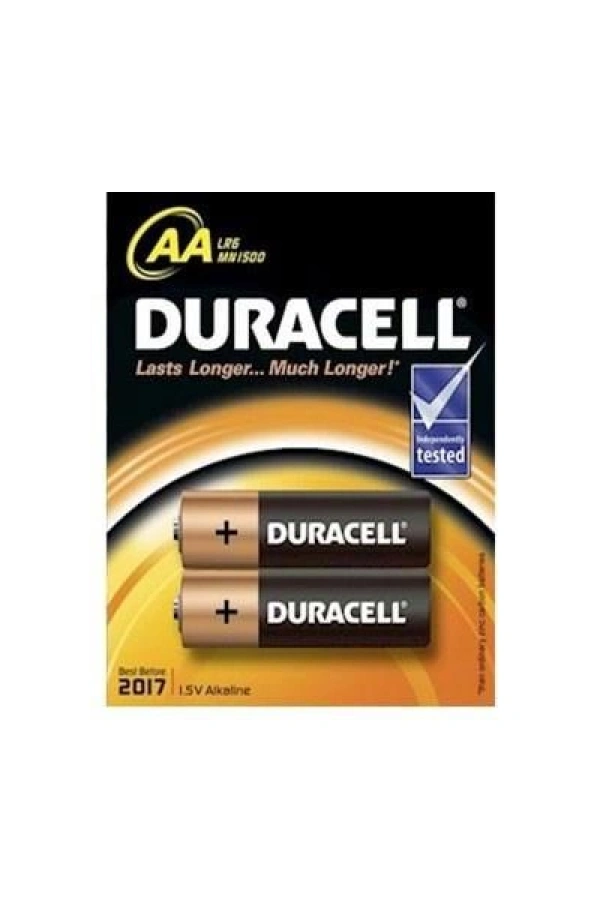Duracell Alkalin Pil AA 2 li Paket