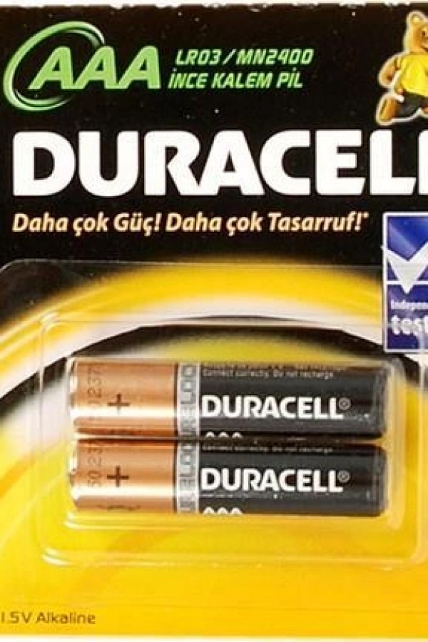 Duracell Alkalin Pil AAA 2 li Paket