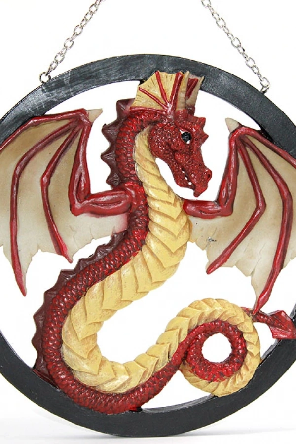 Duvara Asmalı Polyester Dragon Pano