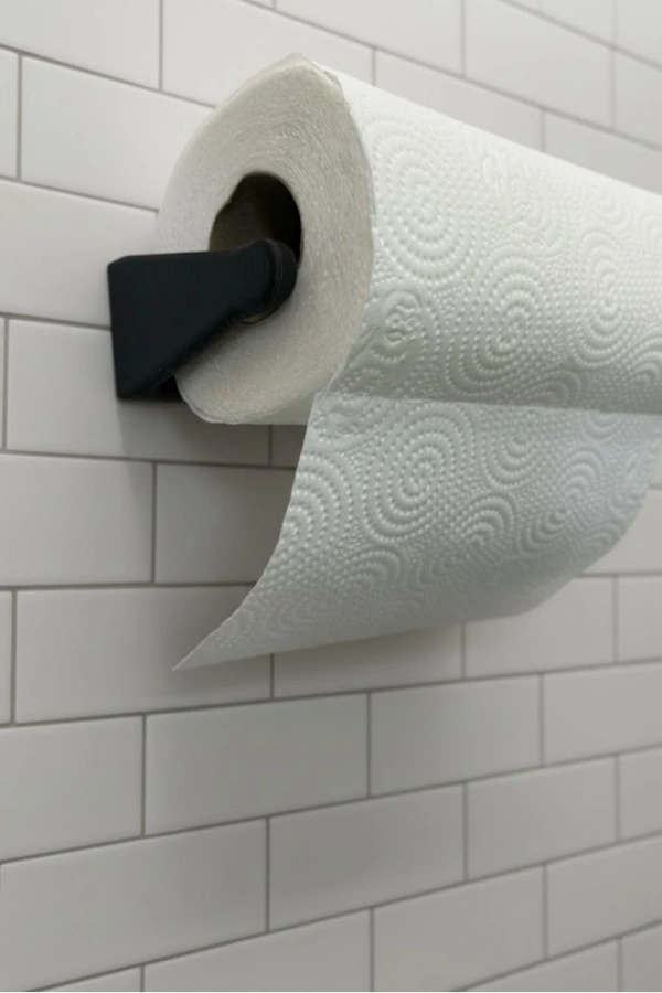 Duvara Monte Peçete Tutucu Mutfak Kullanışlı Kağıt Havlu Askısı