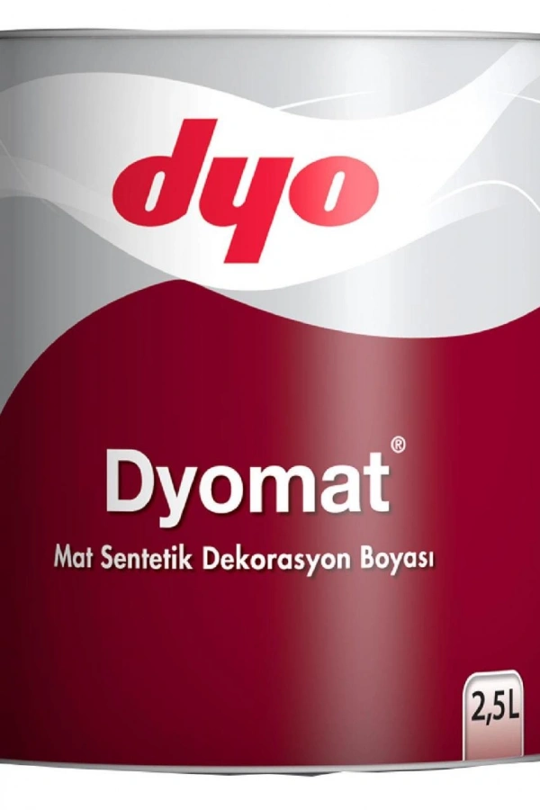 Dyomat Mat Dekorasyon Boyası 0,75 Litre Siyah