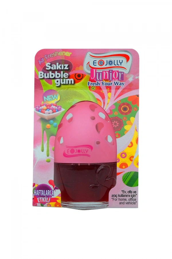 E-Jolly Junior Kavanoz Şişe Oto Kokusu Sakız 100ml