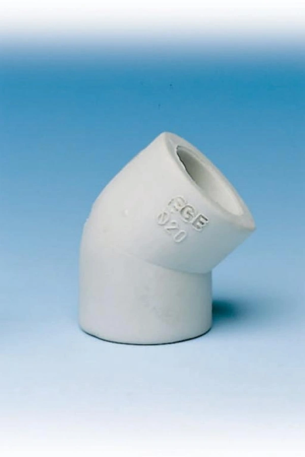 Ege Yıldız PPRC 20 mm Dirsek 45º Gri