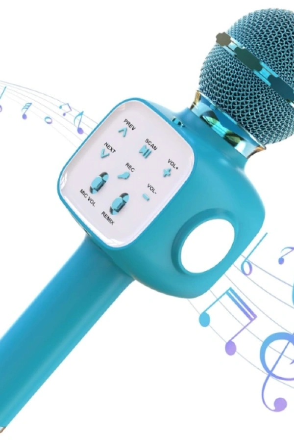 Eğlenceli Karaoke Mikrofonu - Çocuklar İçin