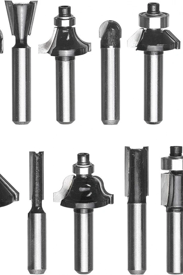 Einhell  15 Parça Karışık Freze Ucu Seti 8 mm Şaft