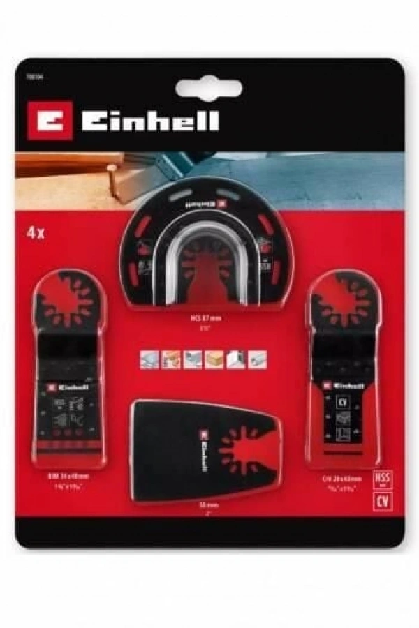 Einhell Raspalama Uç Seti 4 Parça