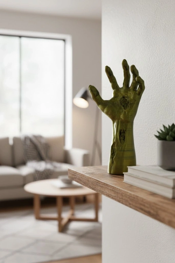 El Formu Masaüstü Dekor Obje