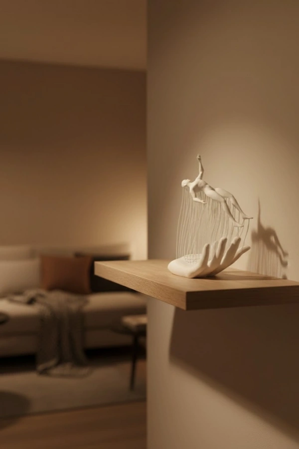 EL İNSAN FİGÜRÜ BEYAZ