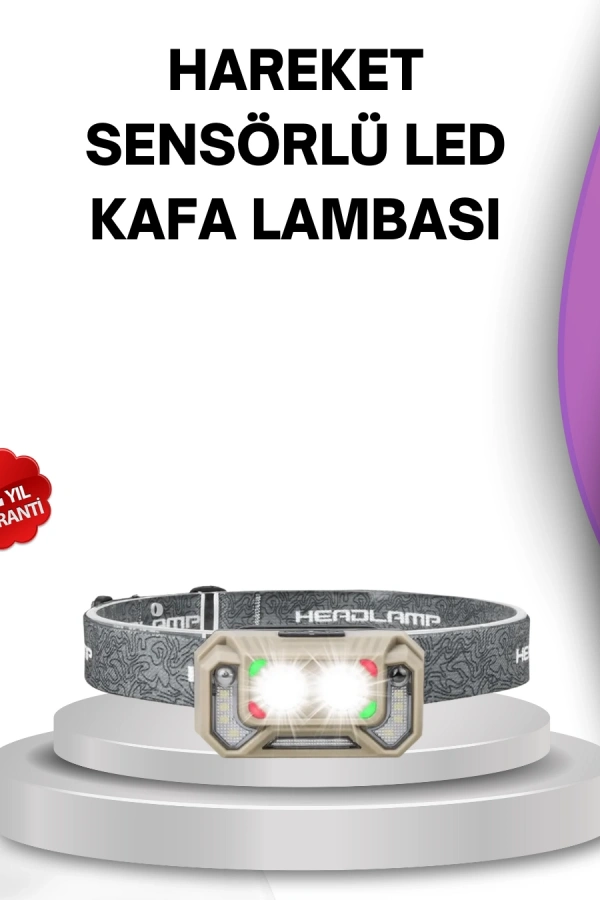 El Sallama Sensörlü LED Far Ayarlanabilir Işık Açısı