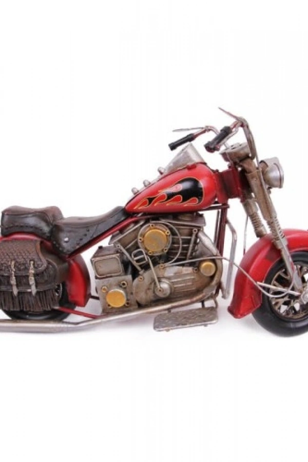 El Yapımı Çantalı Chopper Maketi