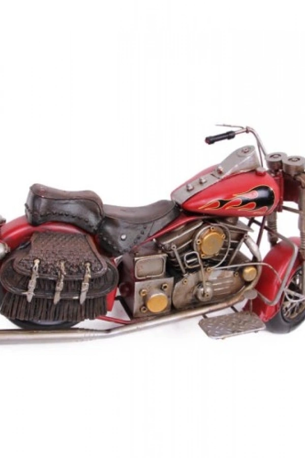 El Yapımı Çantalı Chopper Maketi