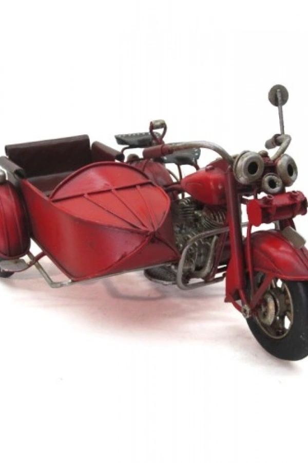 El Yapımı Metal Motosiklet Maketi
