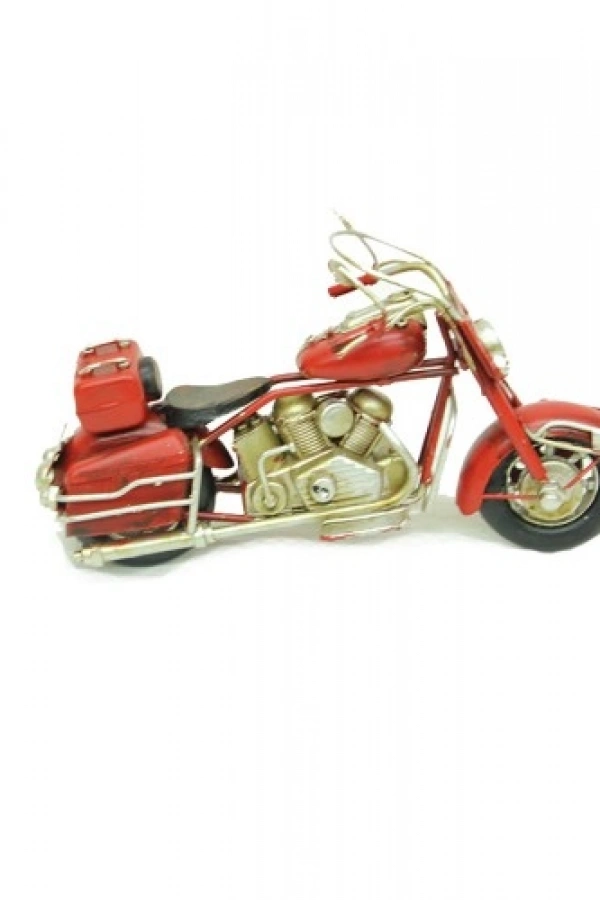El Yapımı Metal Motosiklet Maketi