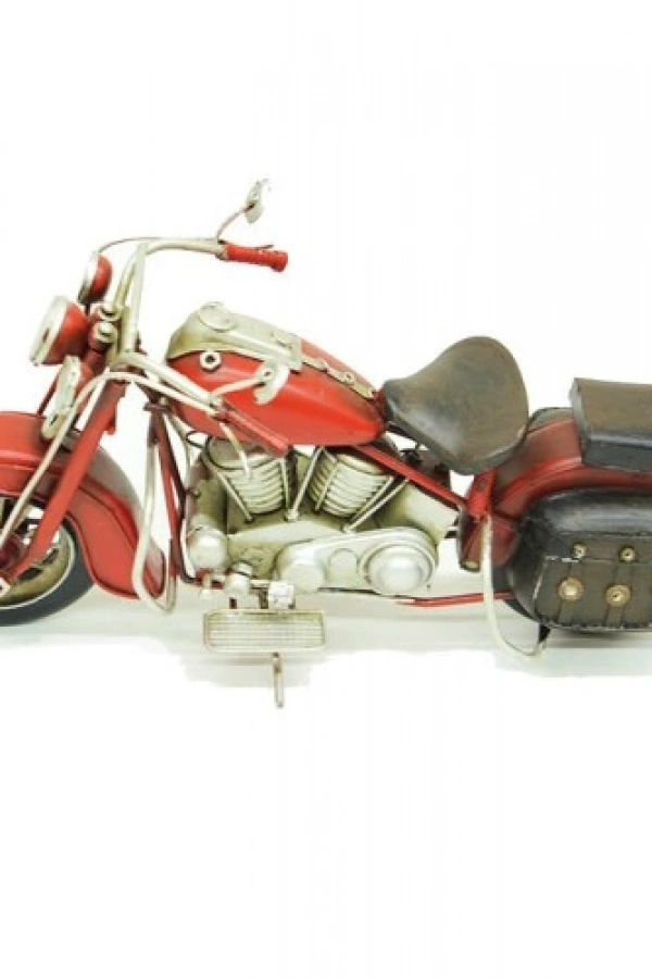 El Yapımı Metal Motosiklet Maketi