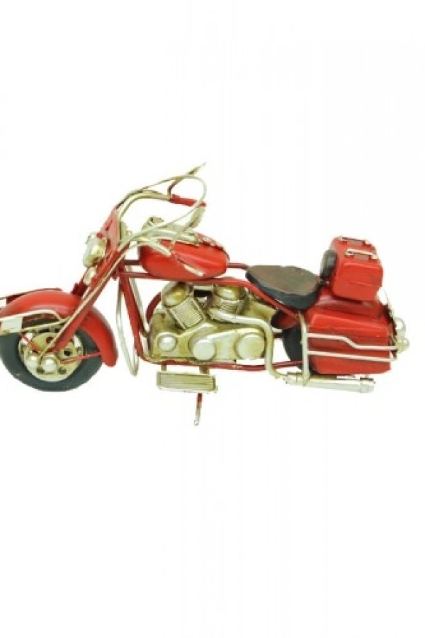 El Yapımı Metal Motosiklet Maketi