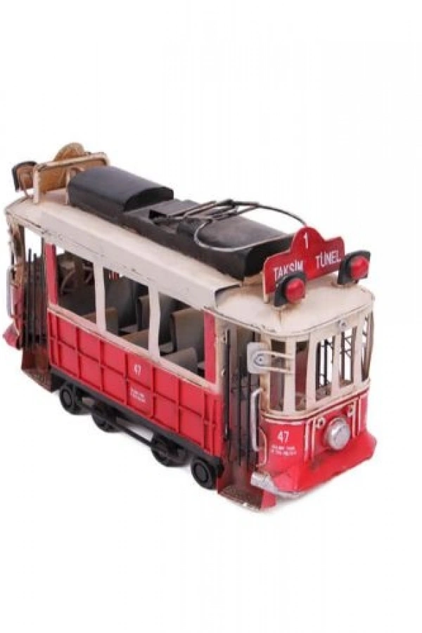 El Yapımı Taksim Tramvay Maketi