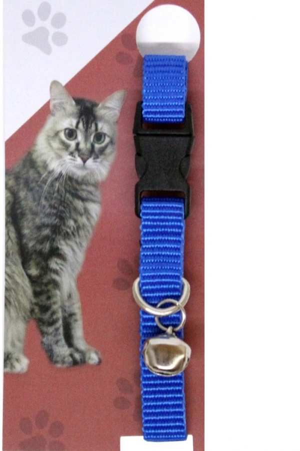Elastik Ayarlanabilir Çıngıraklı Kedi Tasması