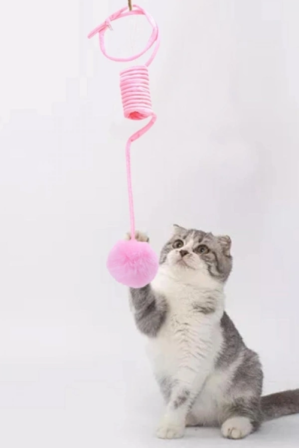 Elastik Yaylı Asılabilir Peluş Oyuncak