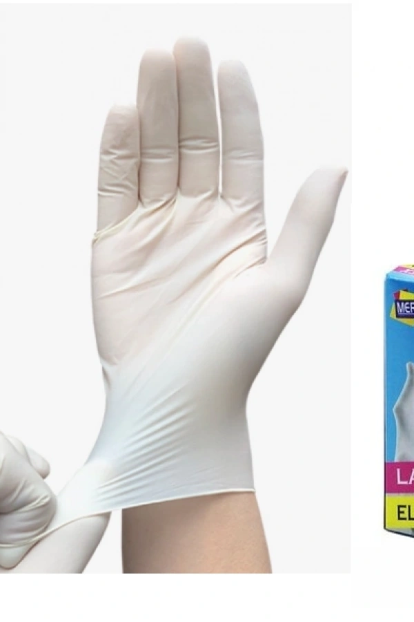 Eldiven Latex Eldiven Muayene Eldiveni M/L