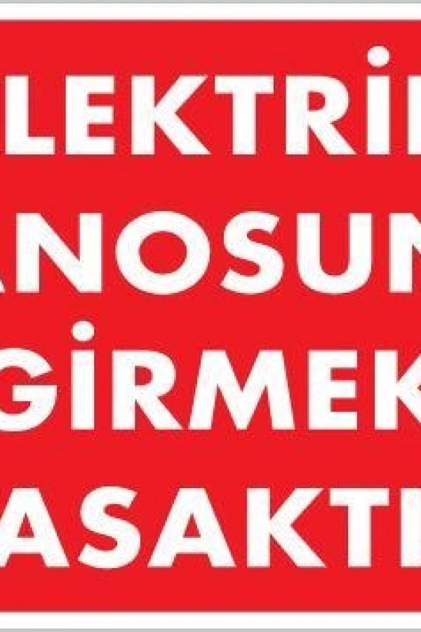 Elektrik Panosu Levhası 25x35 KOD:1118