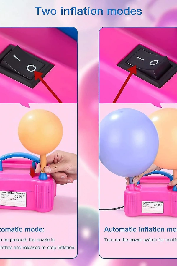 Elektrikli Balon Şişirme Makinesi