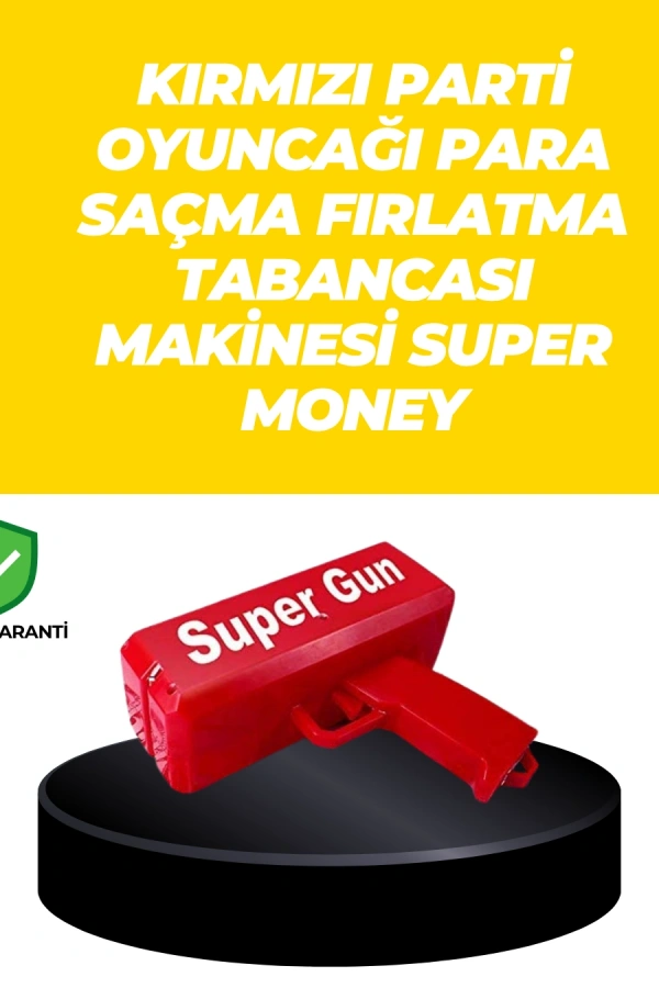 Elektrikli Parti Oyuncağı – Para Atan Tabanca