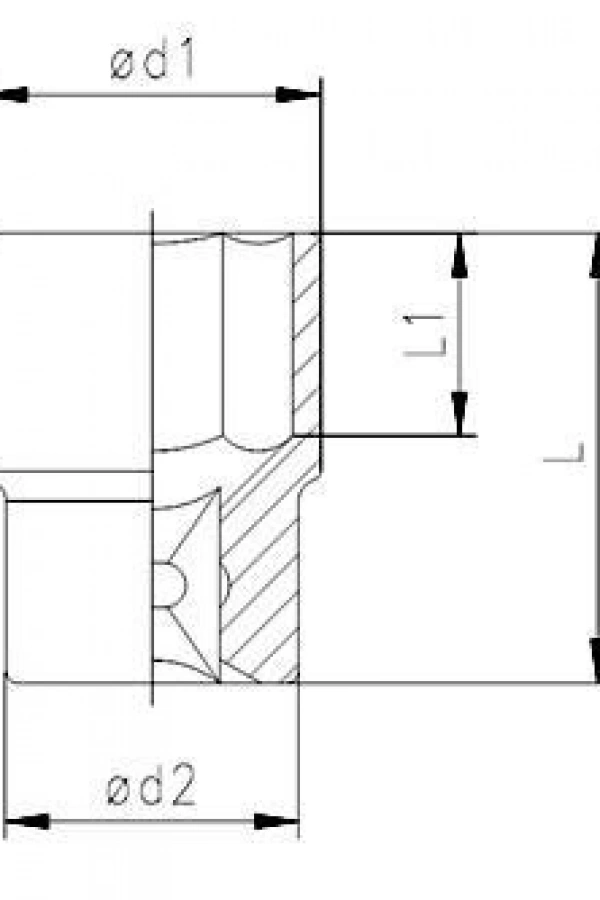 Elta 1115 1/2 Lokma Anahtar 10 mm
