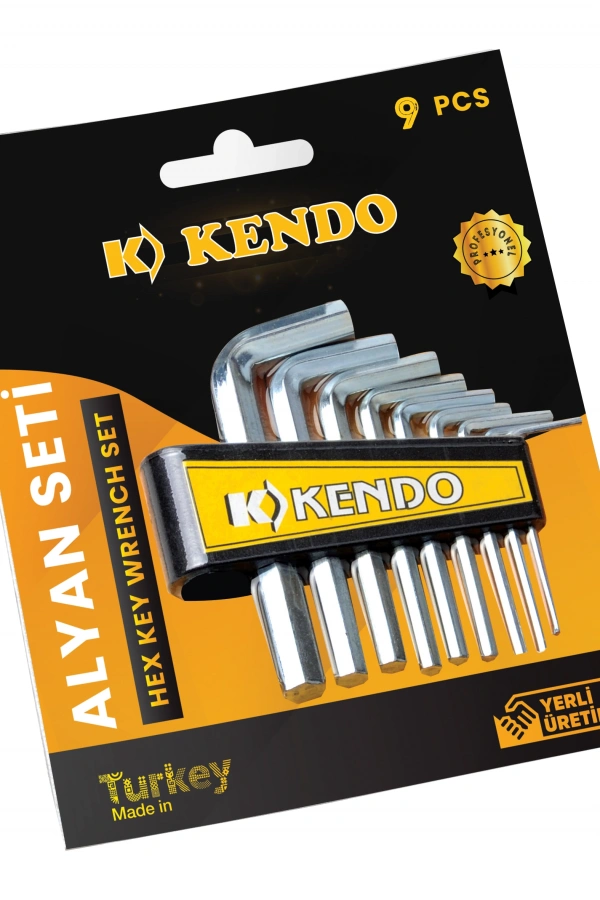 Eltos Kendo Allen Anahtar Seti Alyan Anahtar 9 Parça