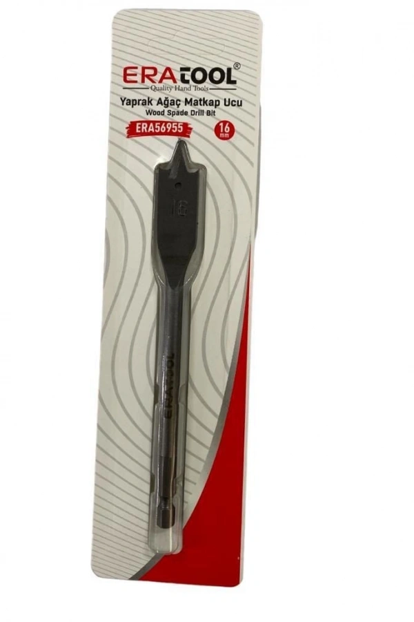 Eratool 56952 Altıgen Yassı Ahşap Maktap Ucu 12 mm