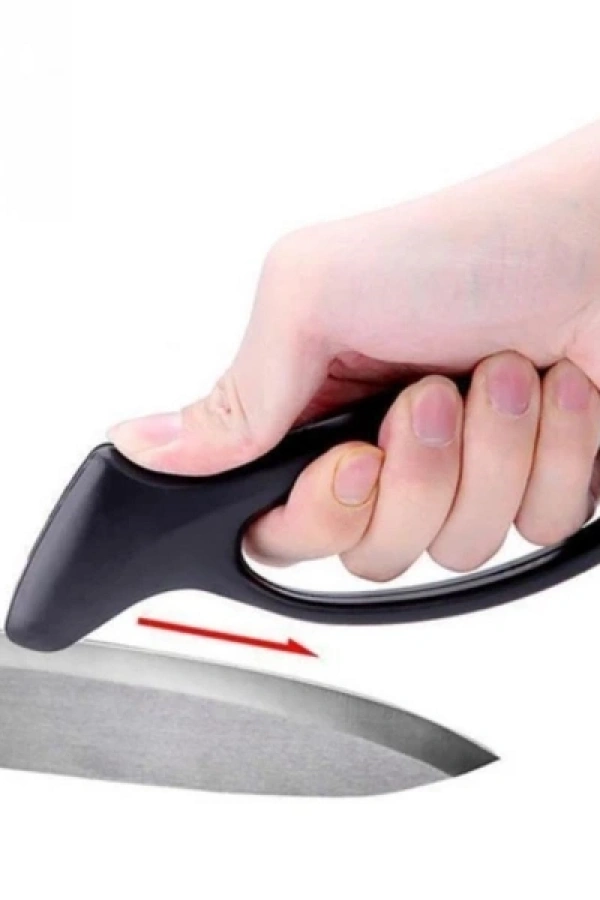 Ergonomik Paslanmaz Çelik Manuel Bıçak Bileme Aleti