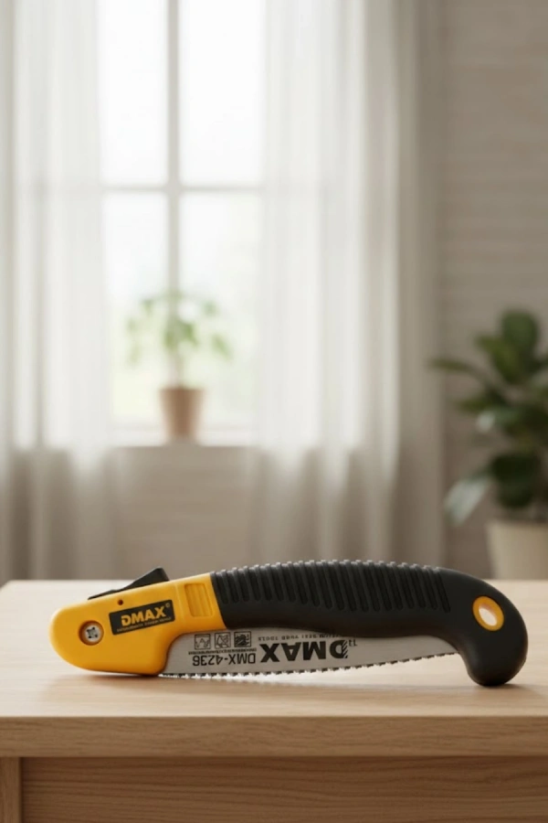 Ergonomik Saplı Katlanabilir Budama Testeresi