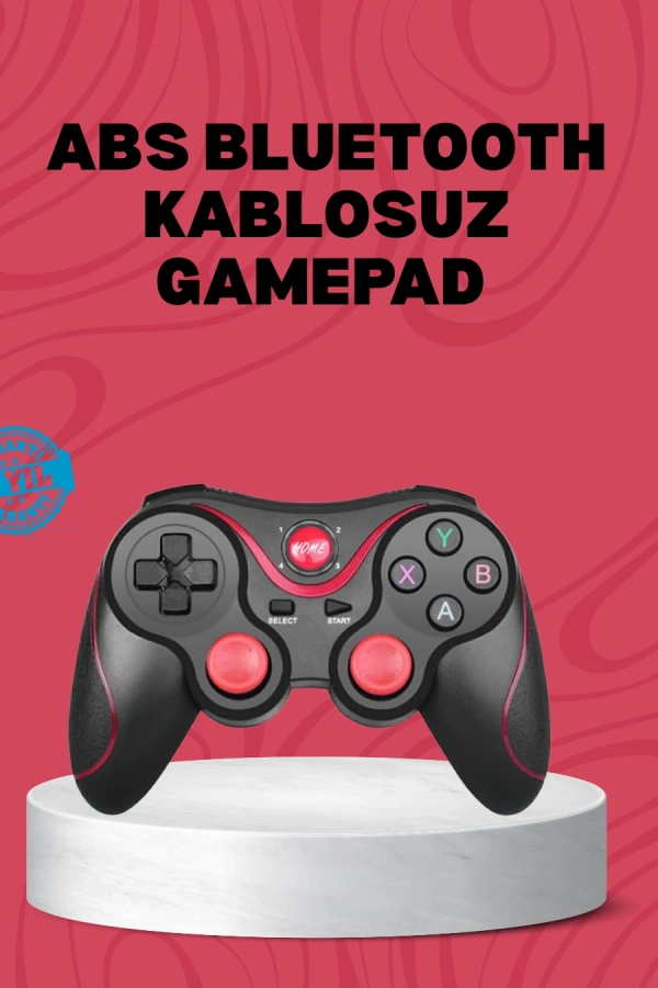Ergonomik Tasarımlı Çok Yönlü Wireless Gamepad