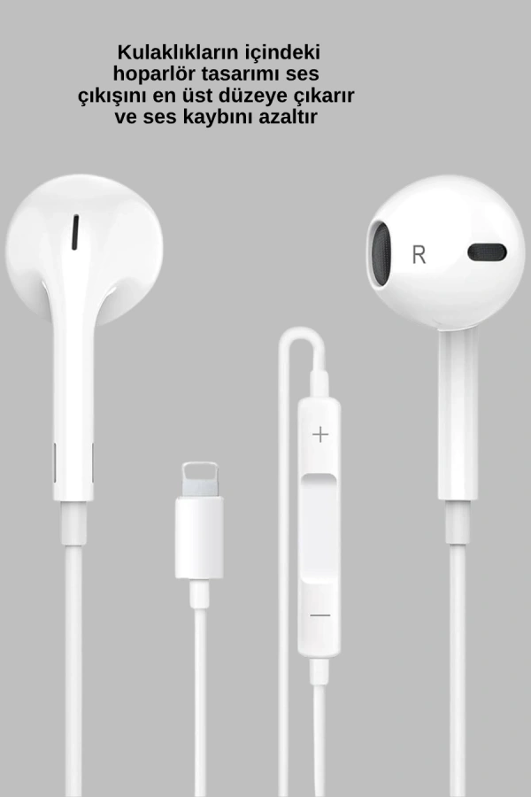 Ergonomik Tasarımlı Stereo Ses Performanslı Kablolu Kulaklık