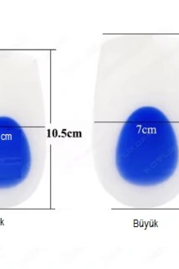 Erkek İçin Darbe Emici Topuk Silikonu