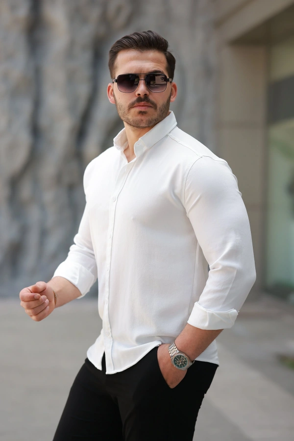 Erkek Uzun Kollu Gömlek