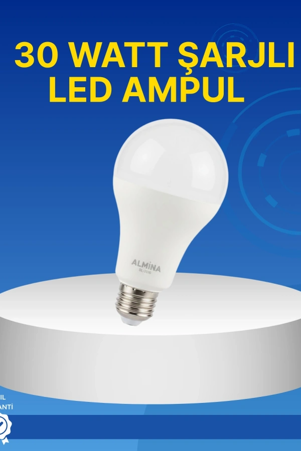 Ev ve İş Yeri İçin Şarjlı LED Ampul