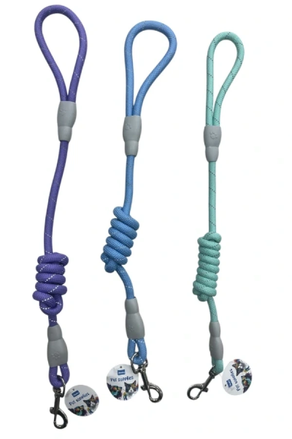 Evcil Hayvan Fitil Gezdirme Tasması 10 mm x 120 cm