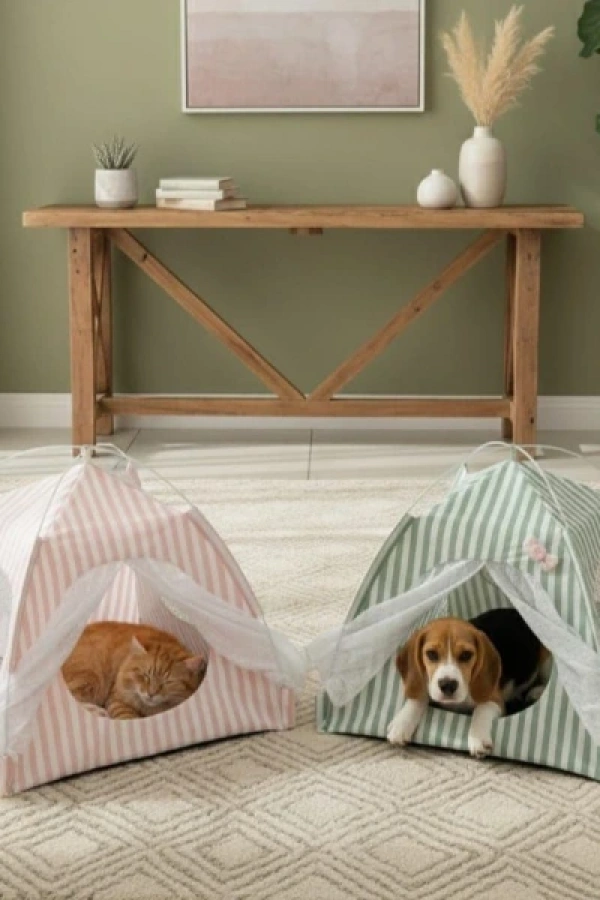 Evcil Hayvan Katlanabilir Oyun Çadırı