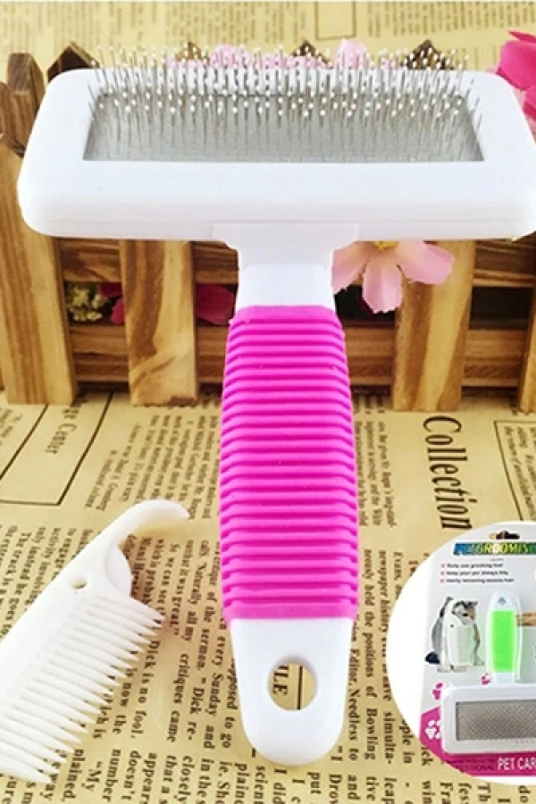 Evcil Hayvan Tarama Fırçası - Telli
