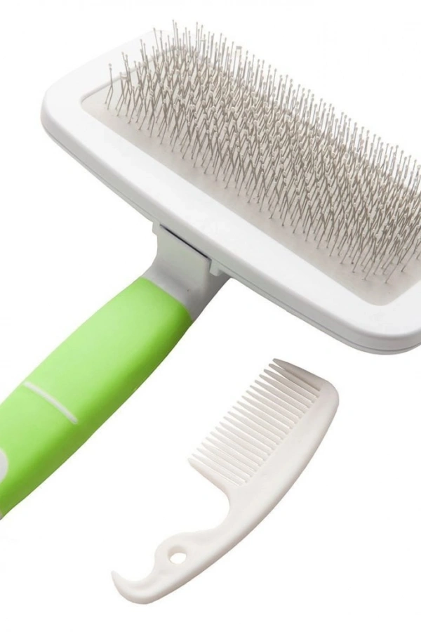 Evcil Hayvanlar İçin Telli Fırça  Ve Tarak Seti