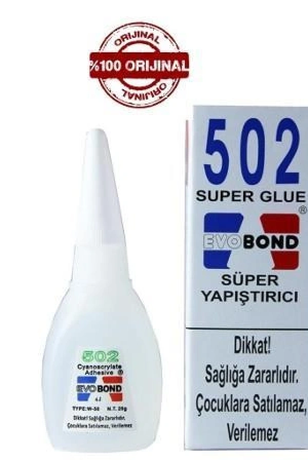 Evo Bond 502 Glue Süper Yapıştırıcı 20 gr