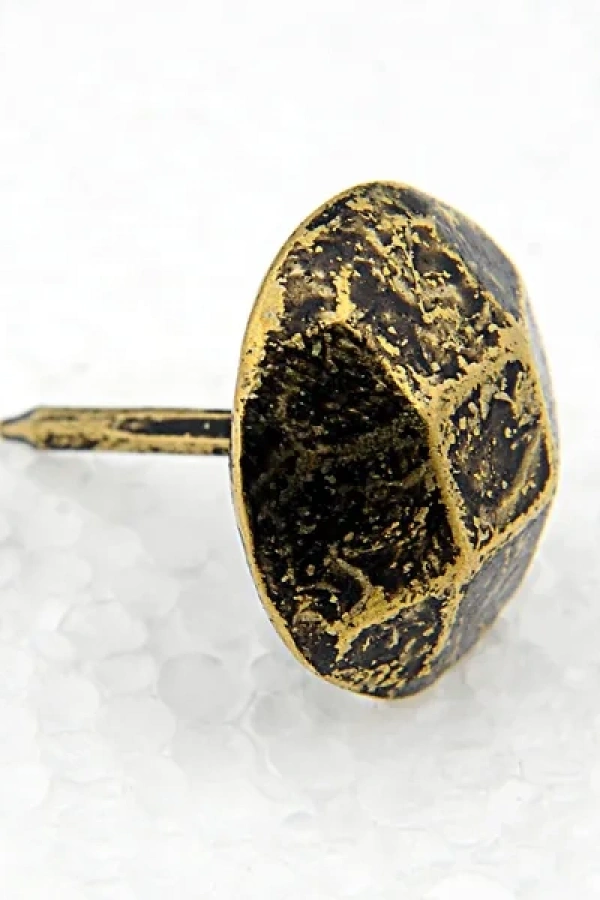 Febko - Eskitme Antik Beşgen Kabara / Raptiye 18 mm 10 adet