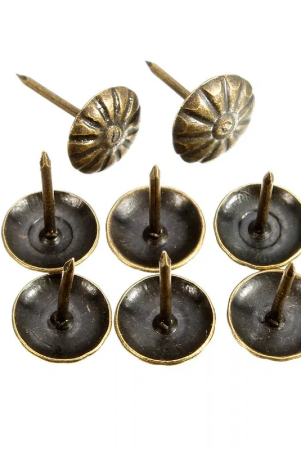 Febko - Papatya Desenli Eskitme Kabara / Raptiye 18 mm 200 adet