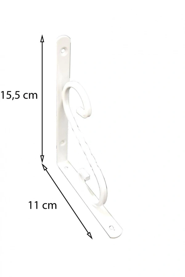 Ferforje Raf Altı No:1 Beyaz