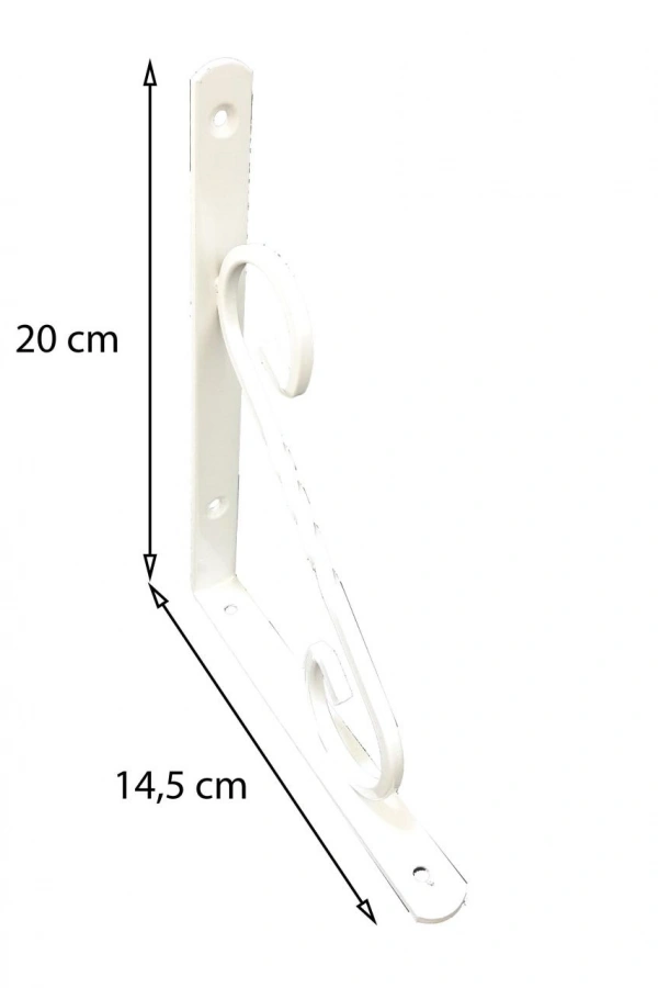 Ferforje Raf Altı No:2 Beyaz