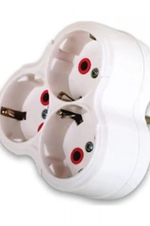 Fetih Üçlü Topraklı Fişli Priz