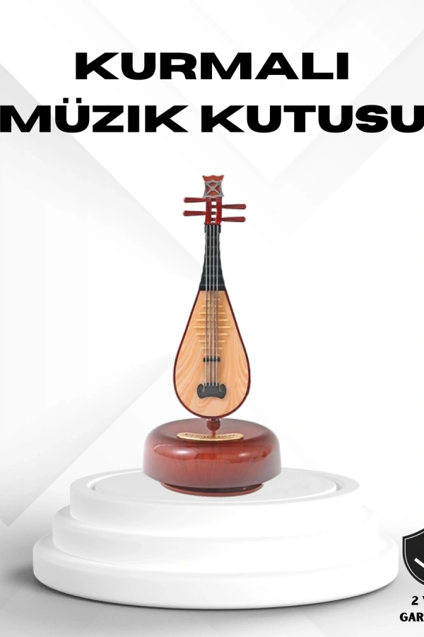 Figürlü Müzik Kutusu Zarif Melodili Dekoratif Model