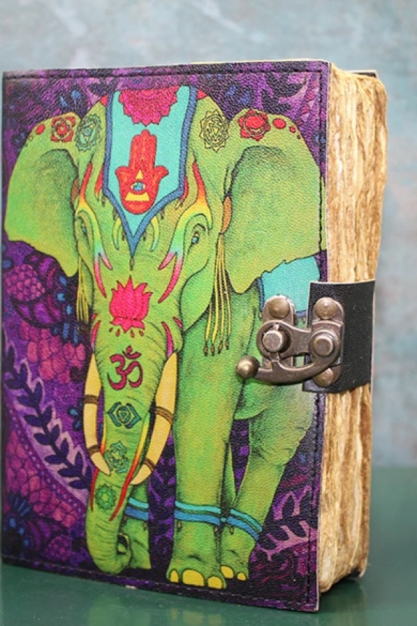 Fil Tasarımı Deri Defter