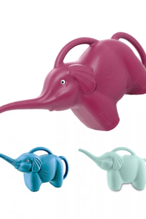 Fil Tasarımlı Çiçek - Bahçe - Saksı Sulama Kabı